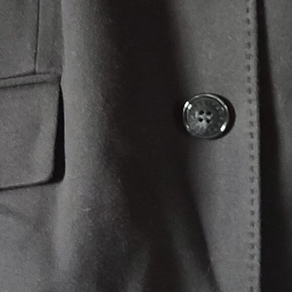 Talbots Aberdeen Pique Knit Pick Stitch Blazer Plus 22W Black Career Preppy NWT - Picture 7 of 8